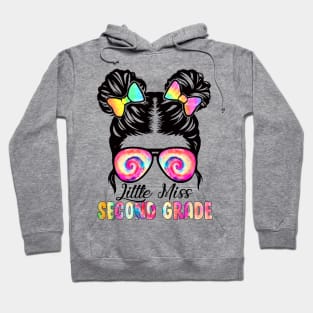 Little Miss Second Grade Back To School 2nd Grade Hoodie